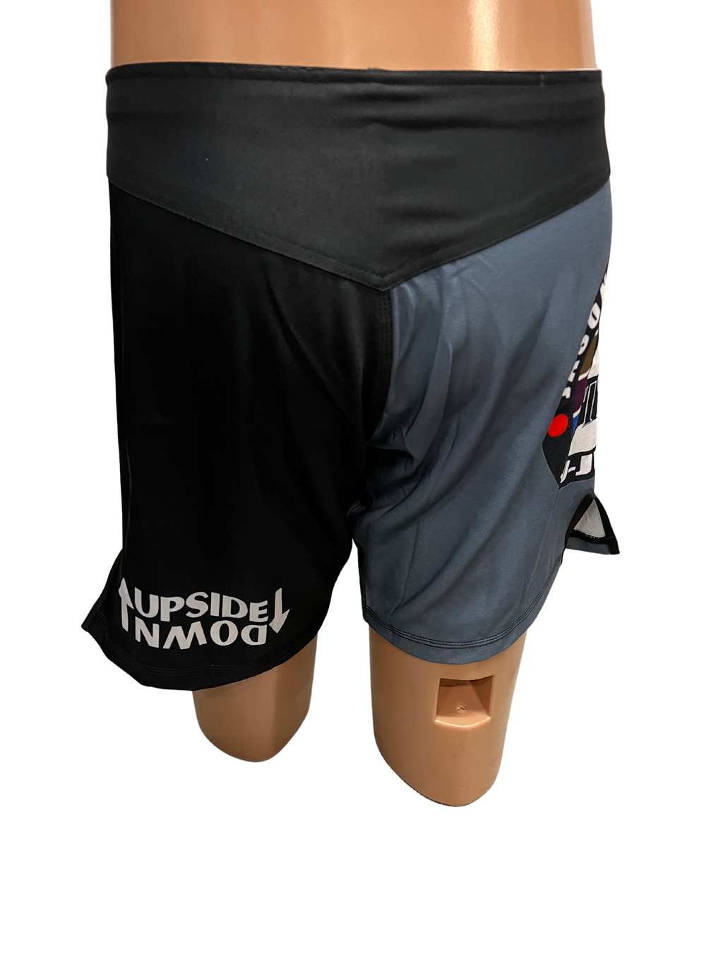Academy Gray and Black Shorts