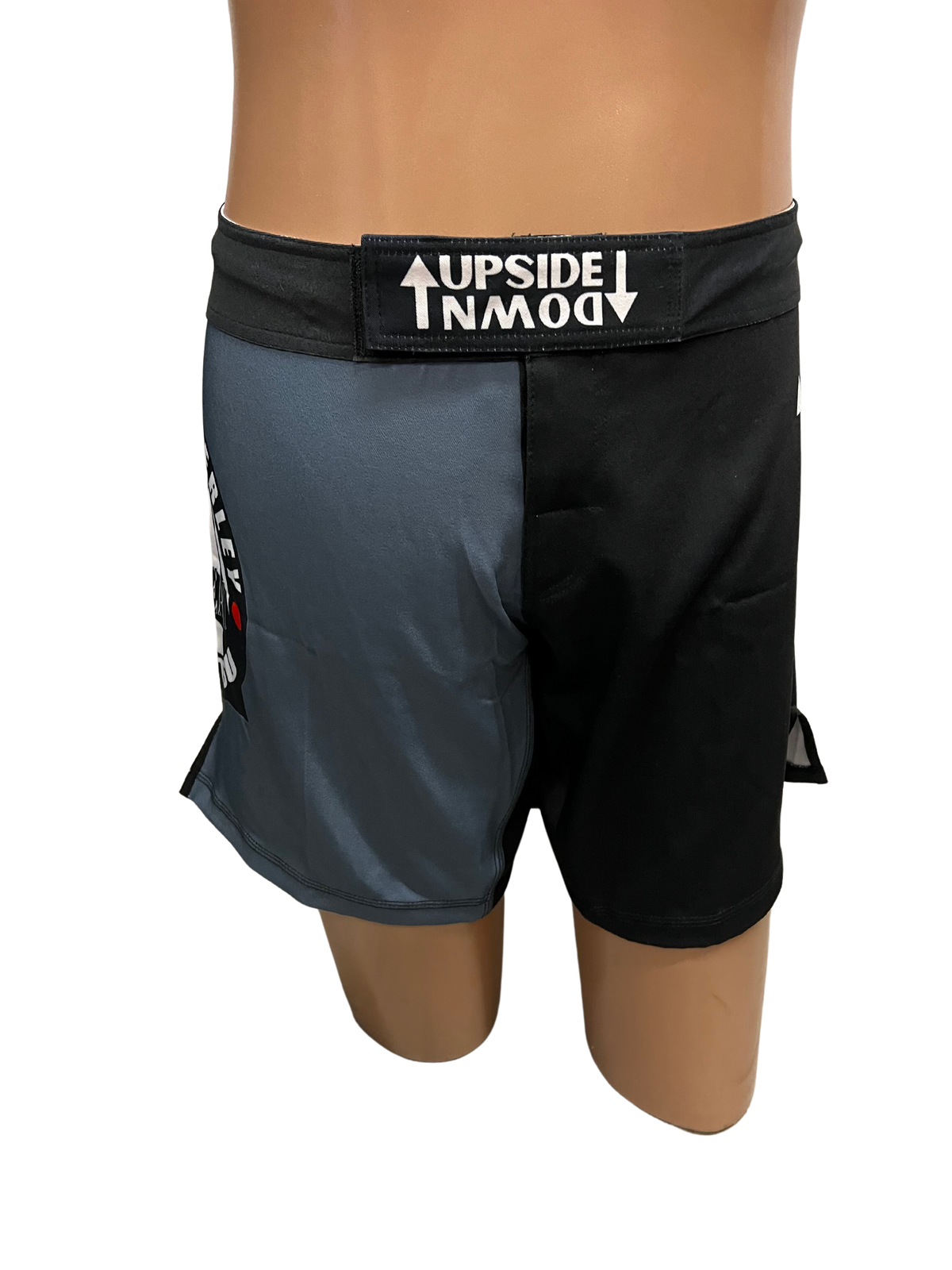 Academy Gray and Black Shorts