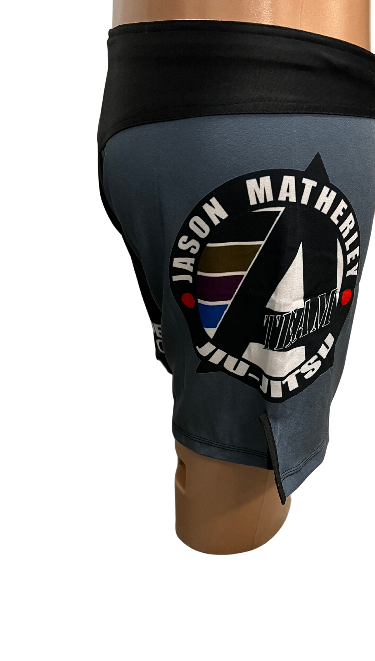 Academy Gray and Black Shorts