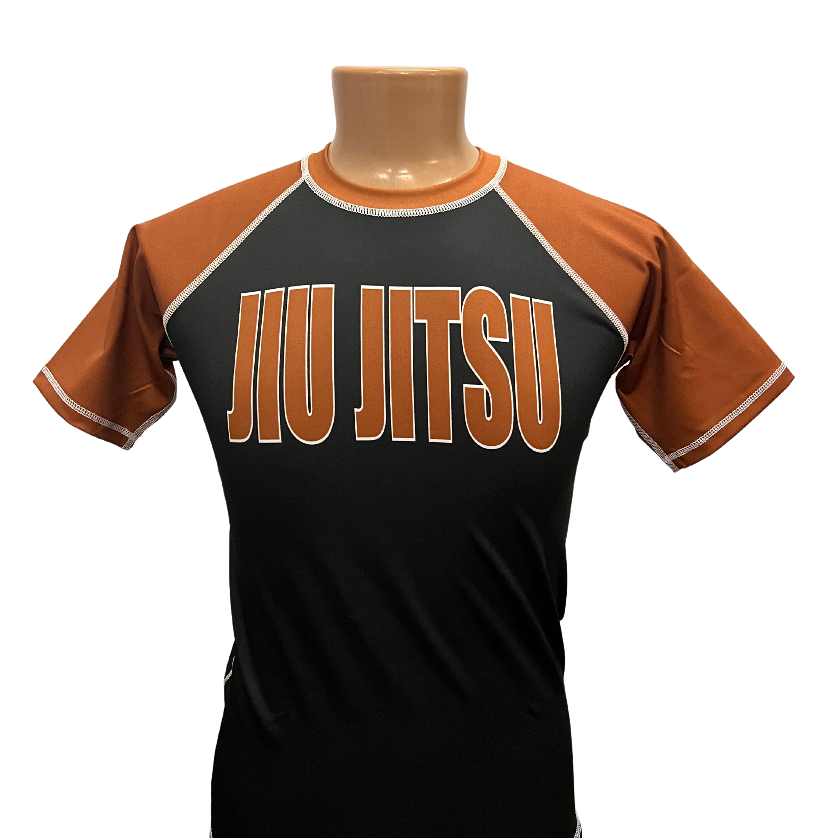 Brown Belt Ranked Classic Rash Guard