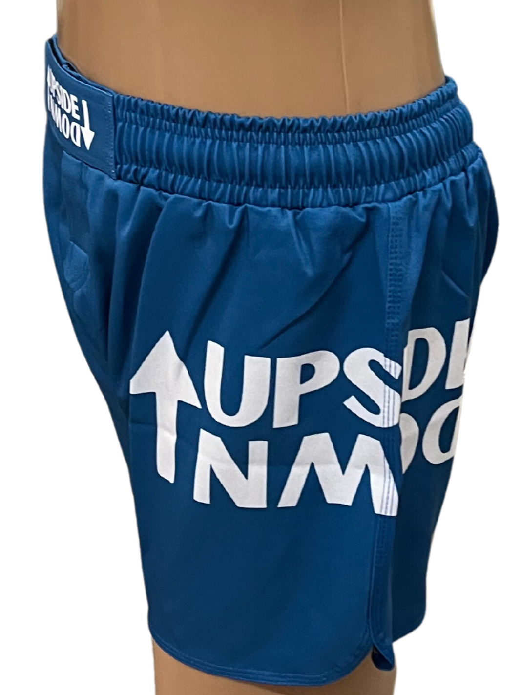 Blue Elastic Waist Shorts Youth