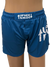Blue Elastic Waist Shorts Youth