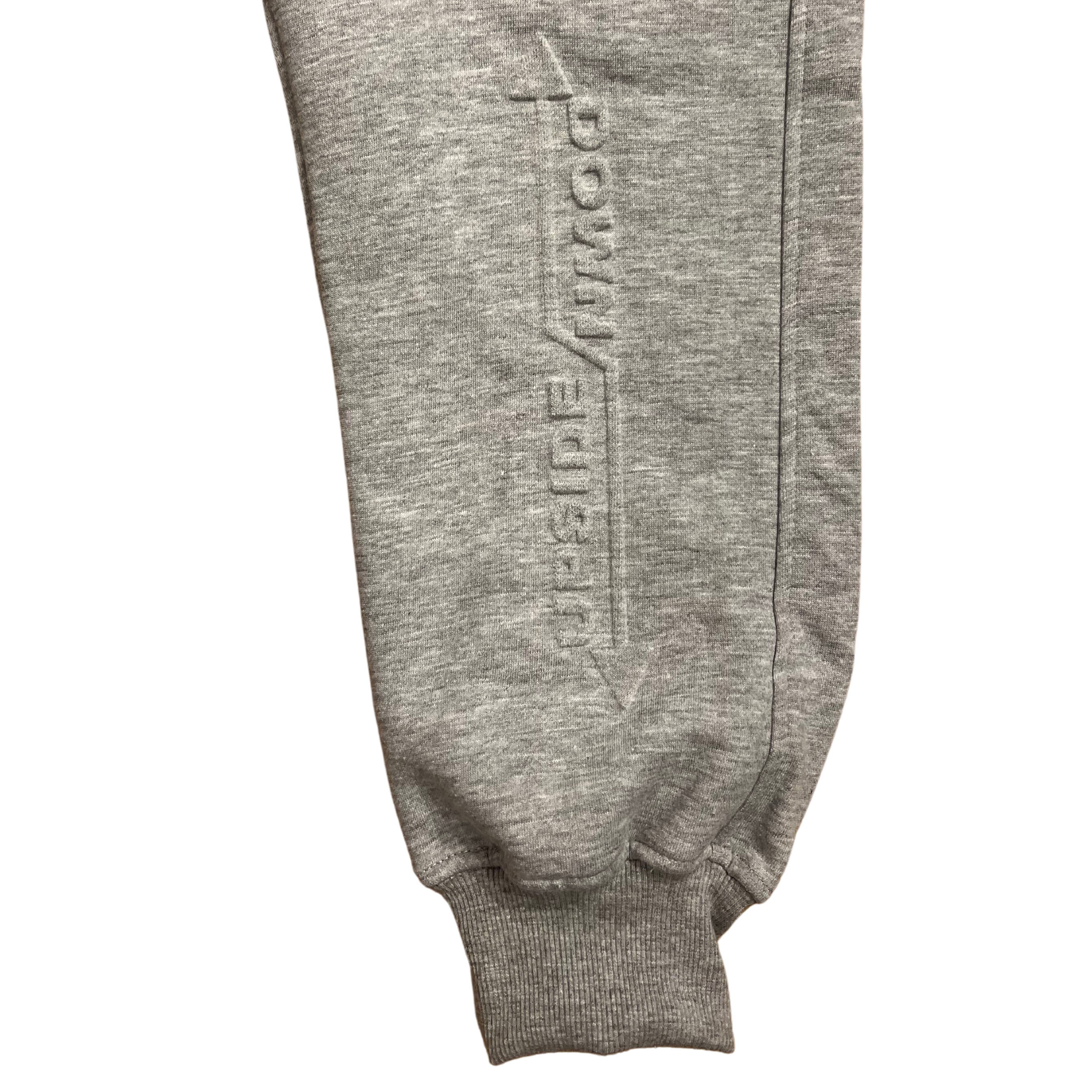 Light Grey Embossed Sweatpants