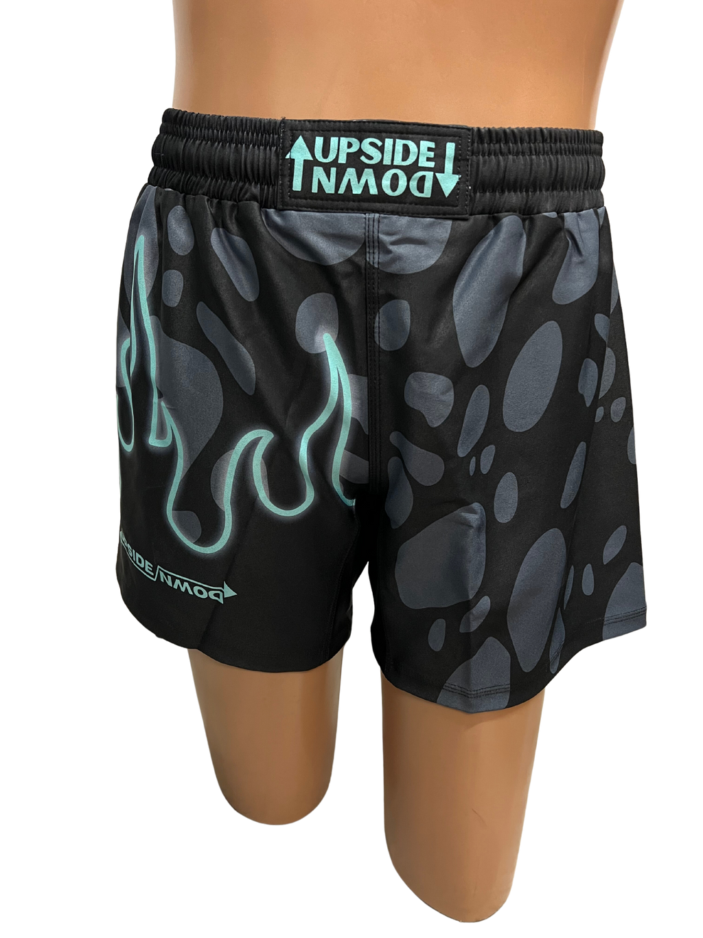 Flame Shorts Elastic Waist