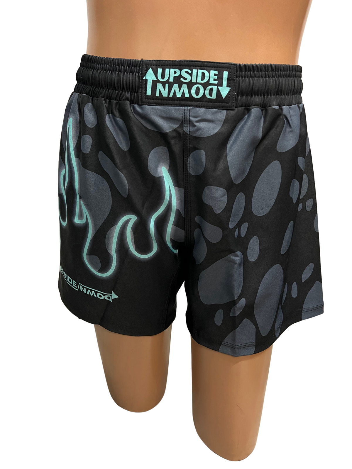 Flame Shorts Elastic Waist