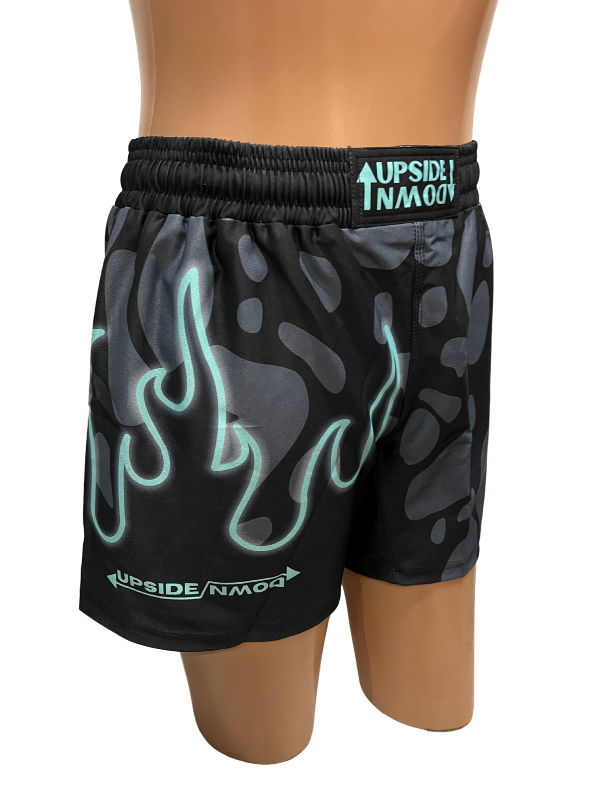 Flame Shorts Elastic Waist