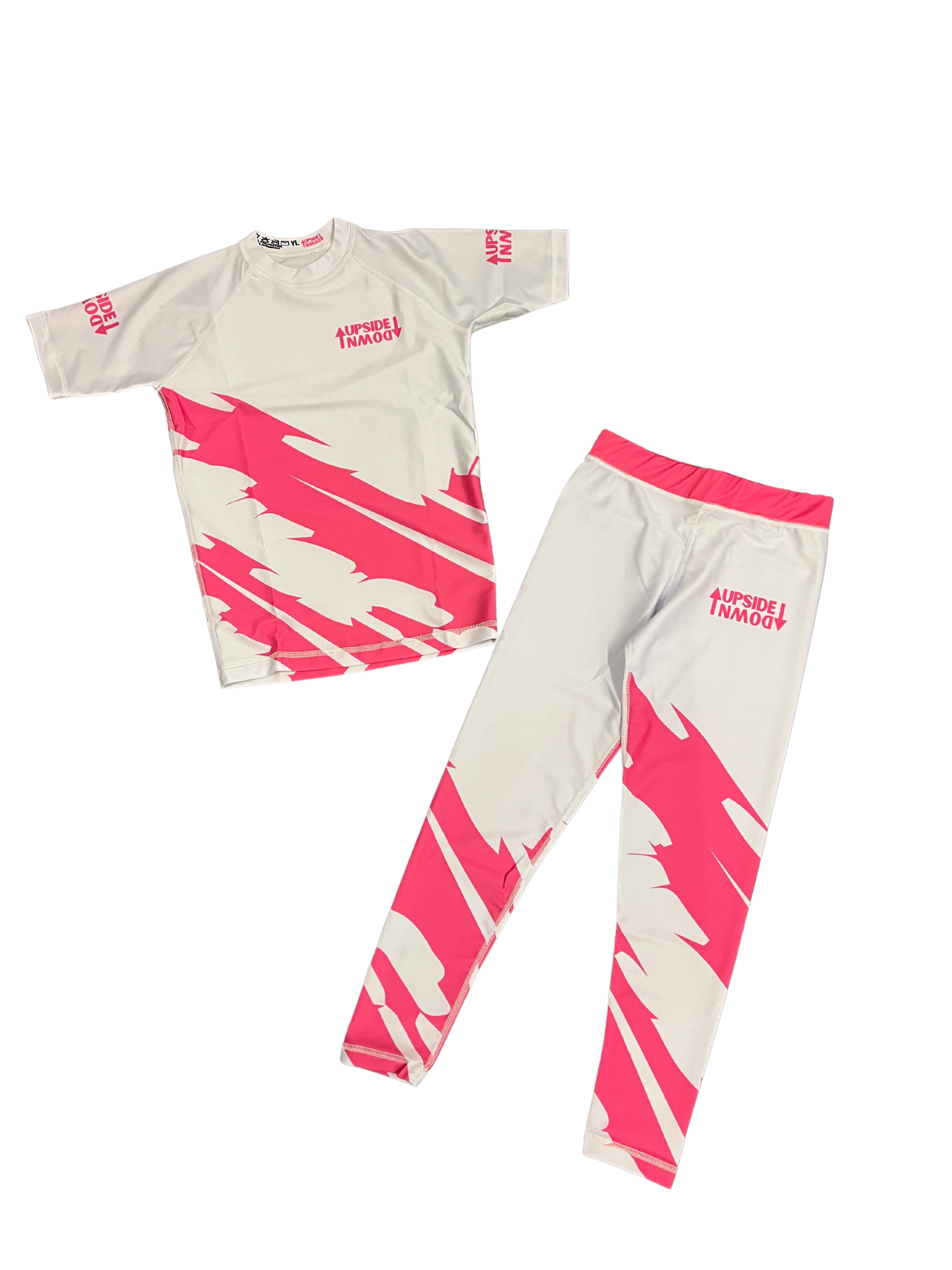 Pink Matching Compression Set Youth