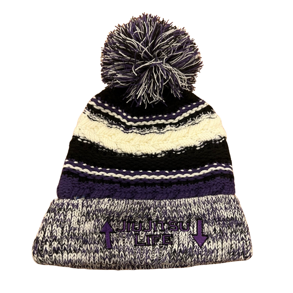 Pom Pom Beanie Multi Colored