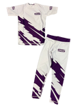 Purple Matching Compression Set Youth