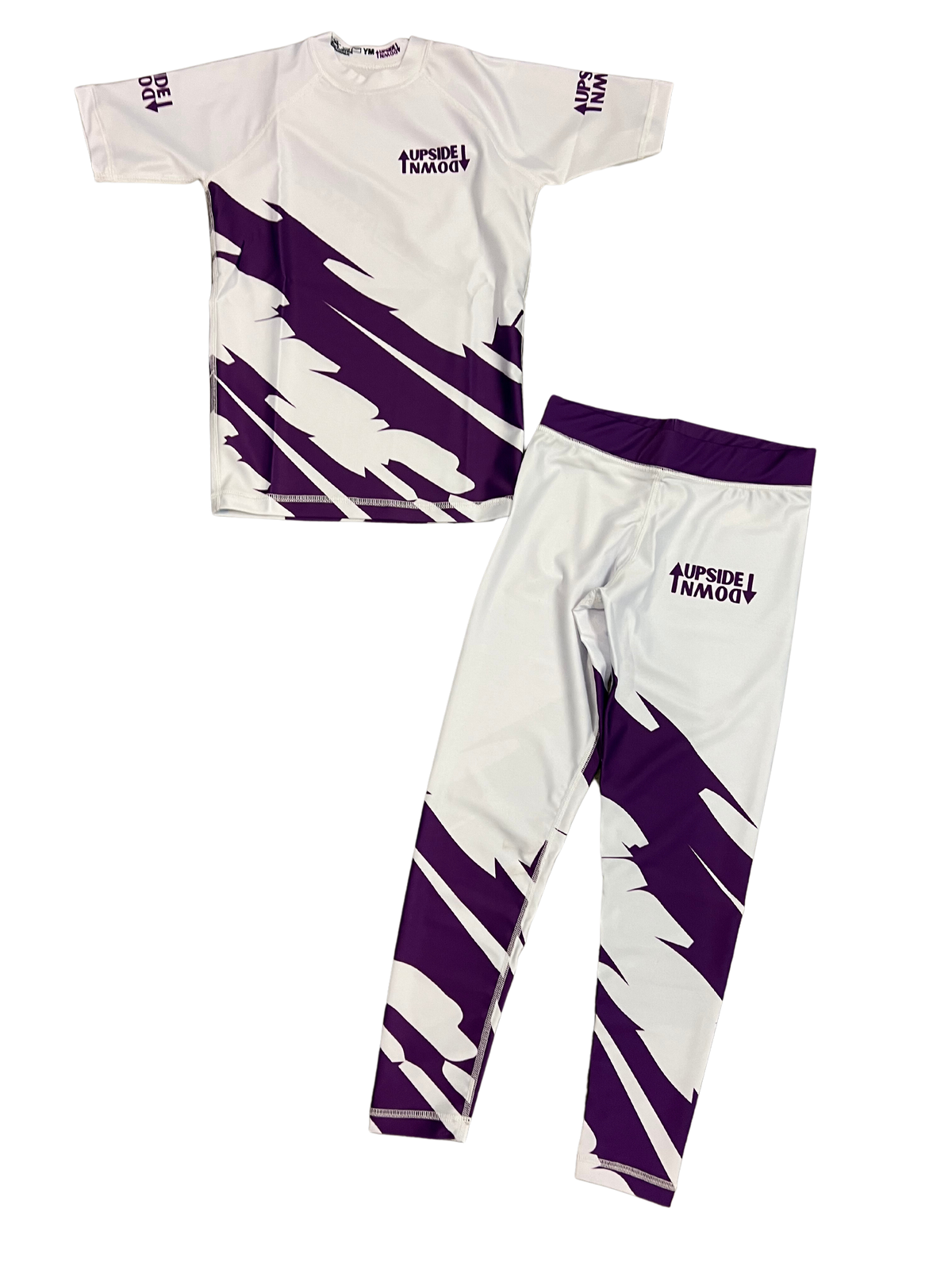 Purple Matching Compression Set Youth