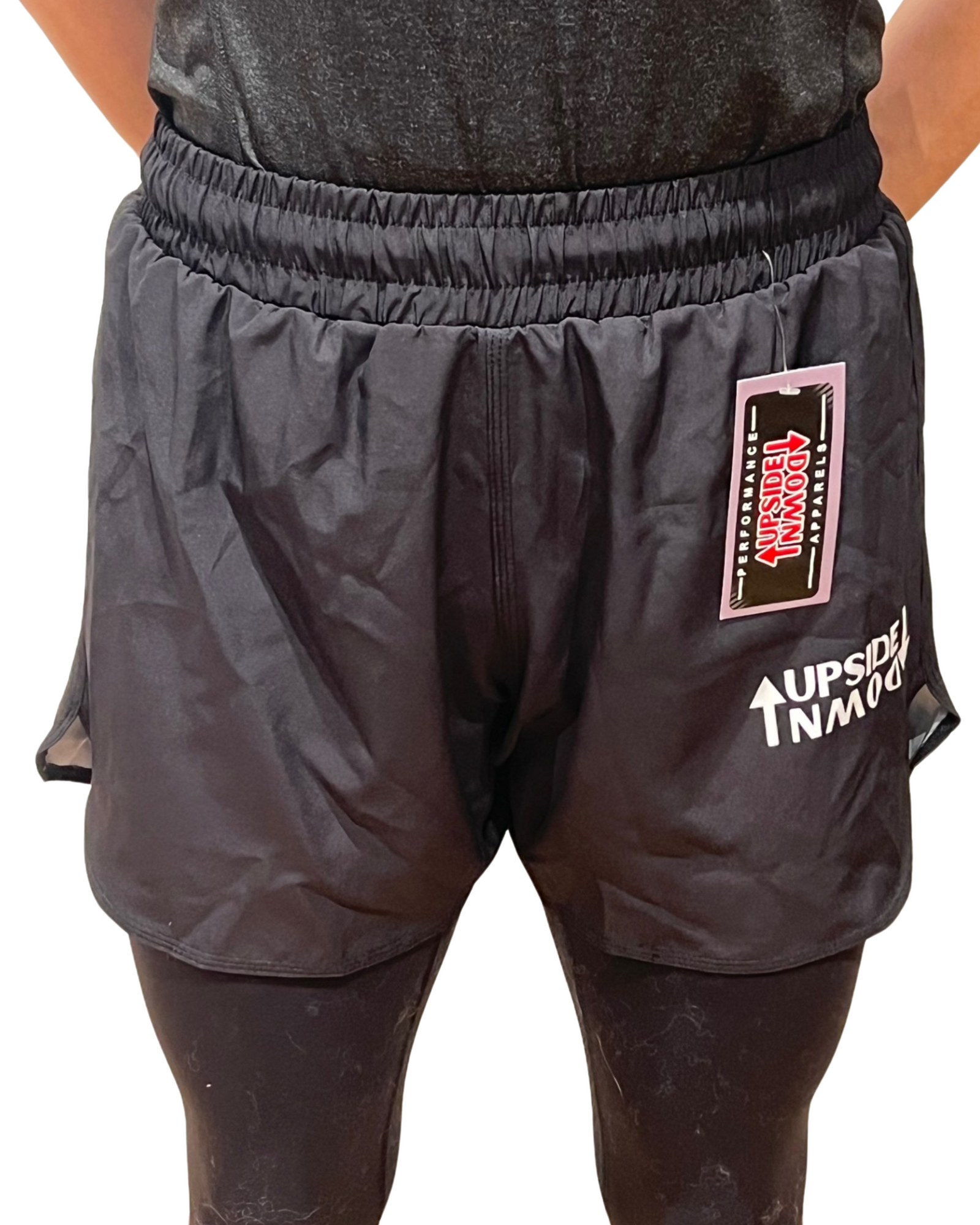 Black Elastic Shorts 2.0