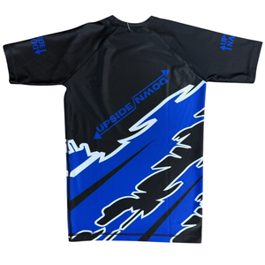 Blue Ranked Lightning Rash Guard