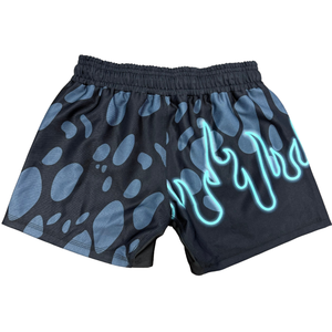 Flame Shorts Elastic Waist