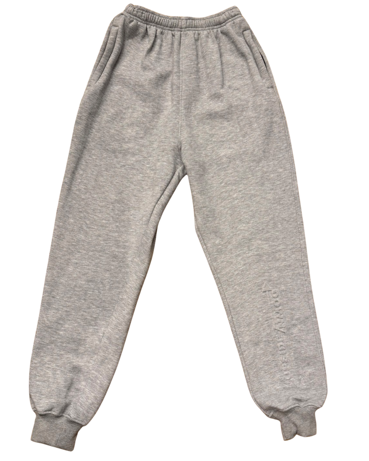 Embossed Sweatpants