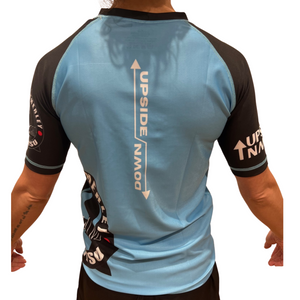 Academy Rash Guard- Light Blue