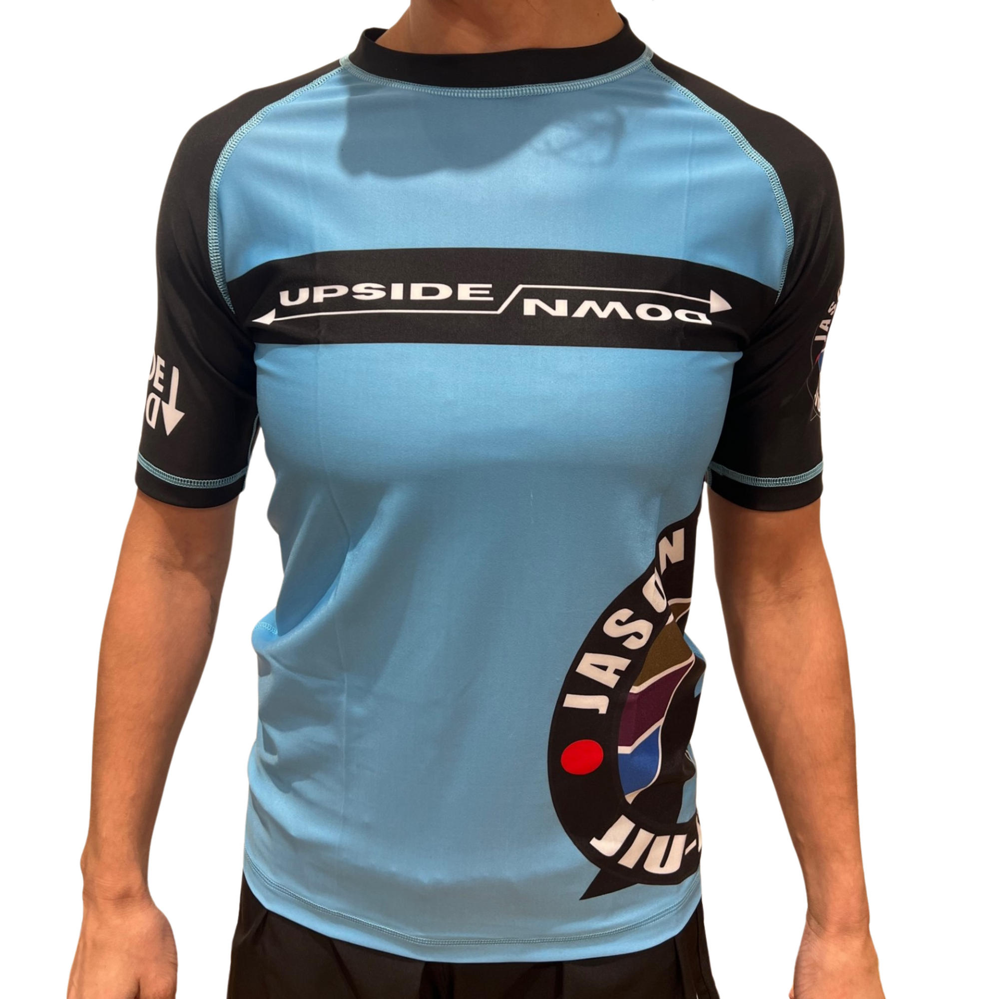 Academy Rash Guard- Light Blue