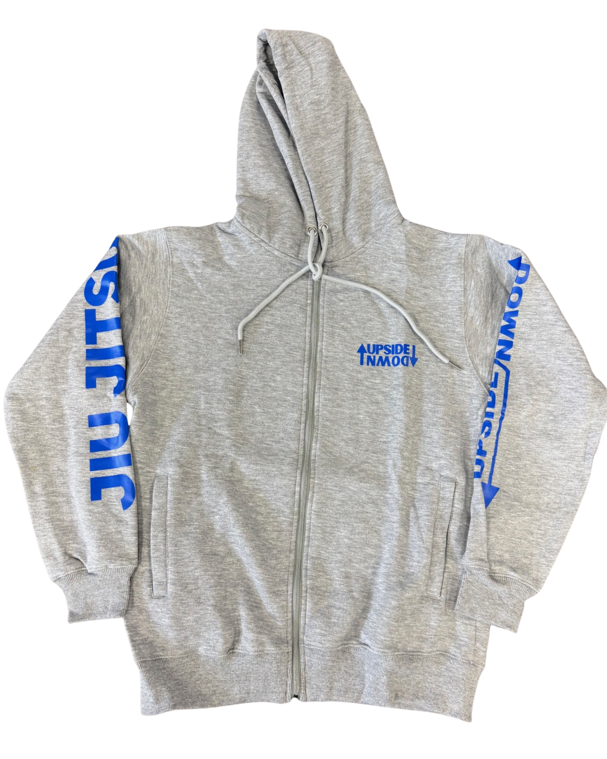 Light Grey Full Zip Hoodie