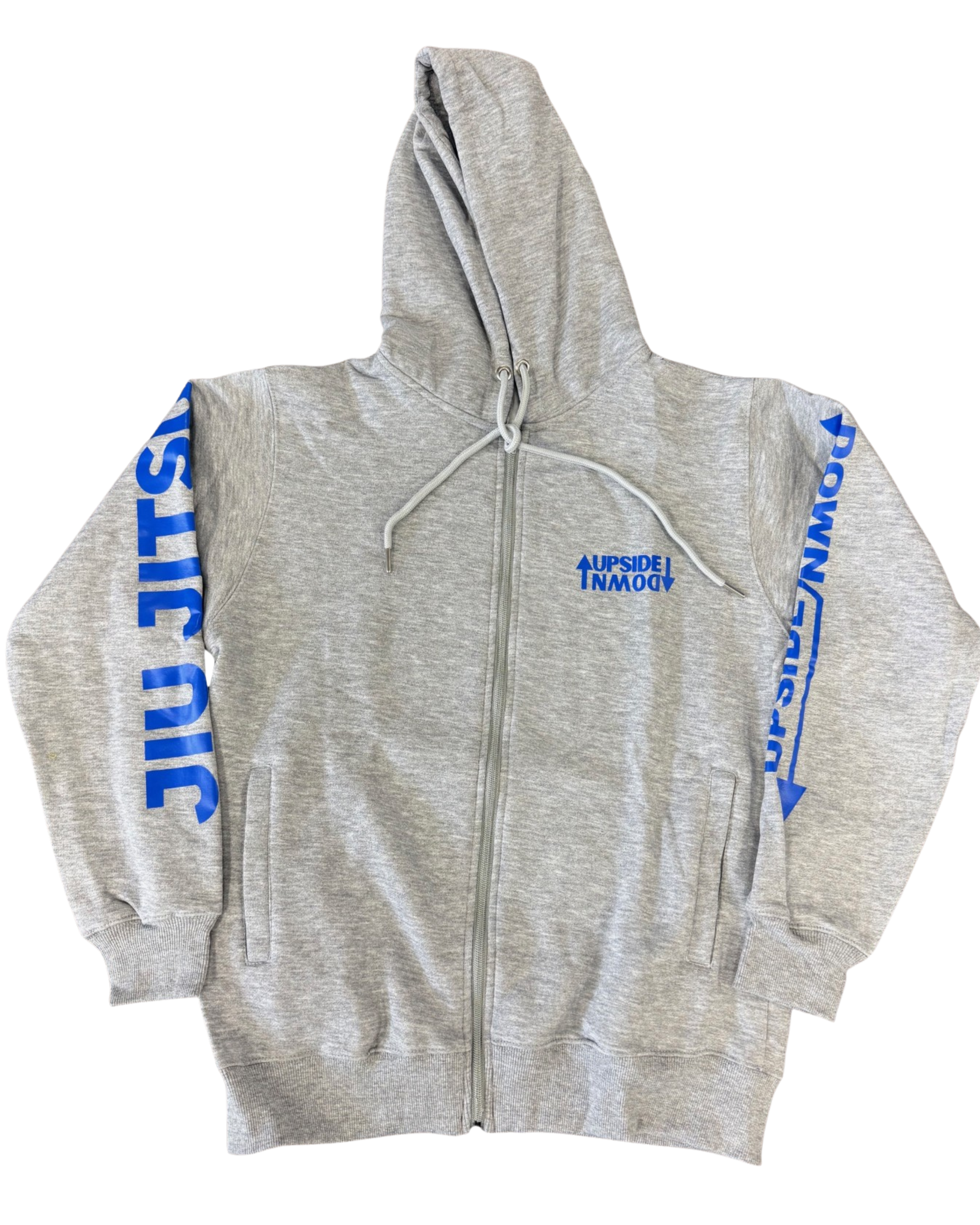 Light Grey Full Zip Hoodie