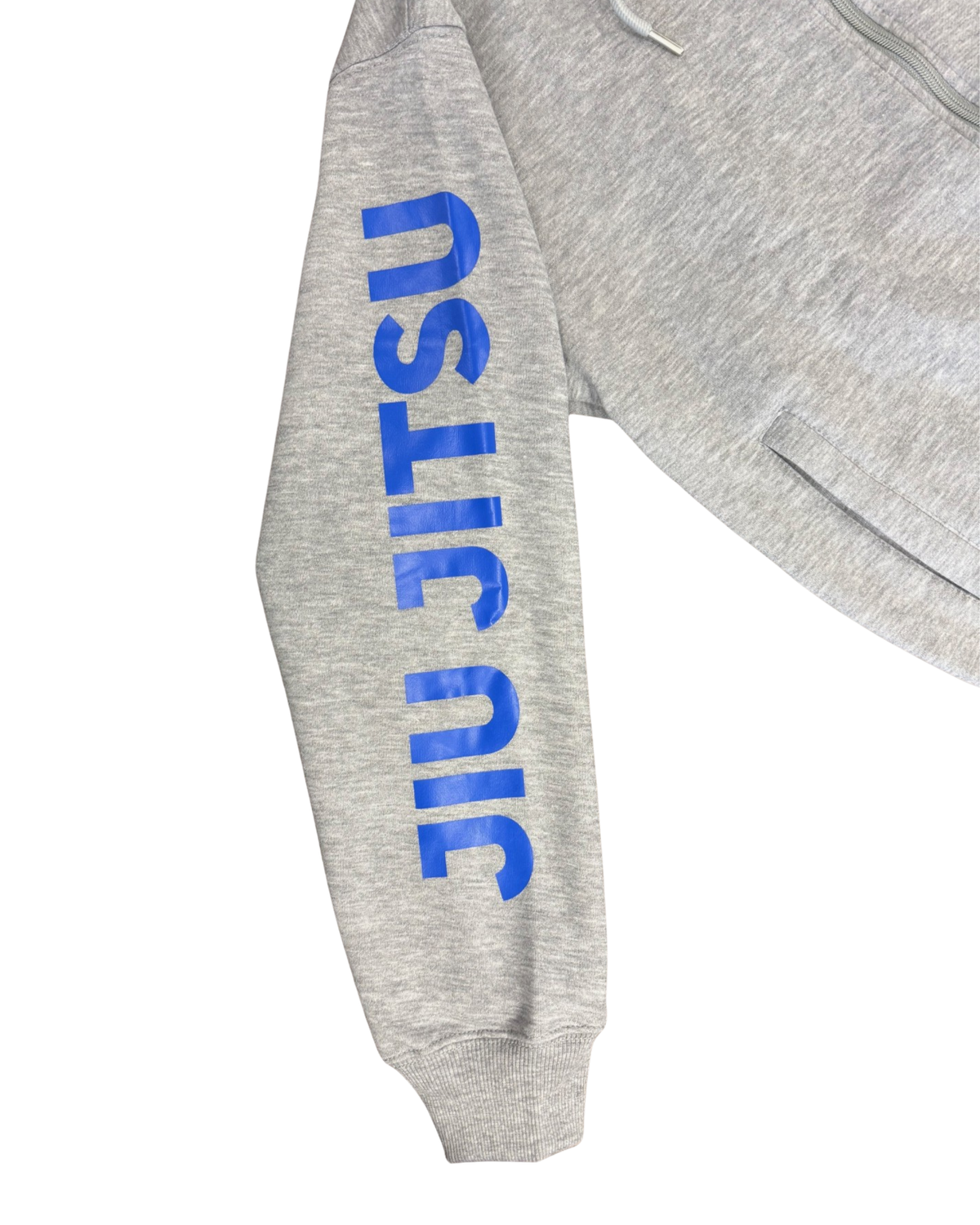 Light Grey Full Zip Hoodie