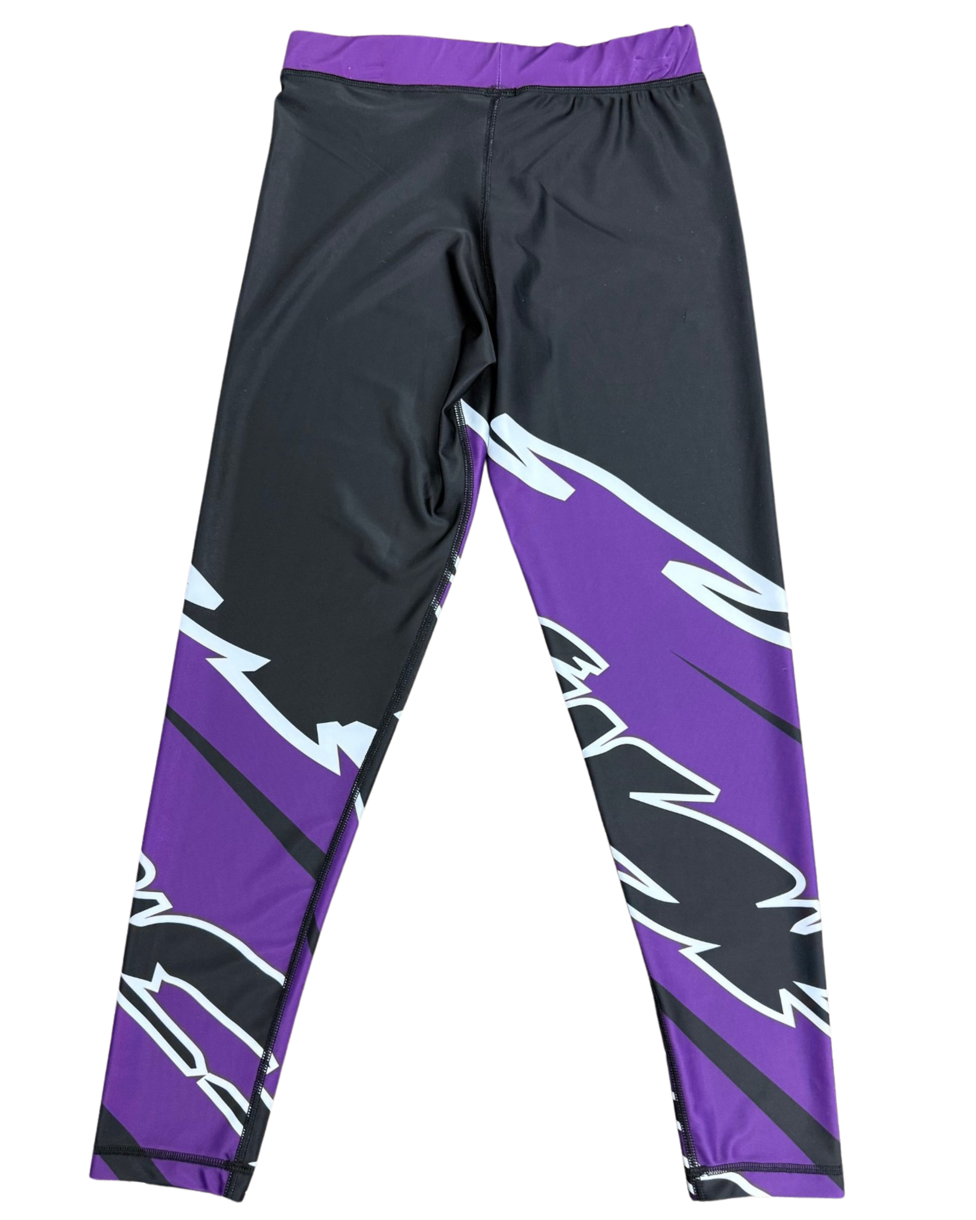 Purple Ranked Lightning Spats/Compression Leggings