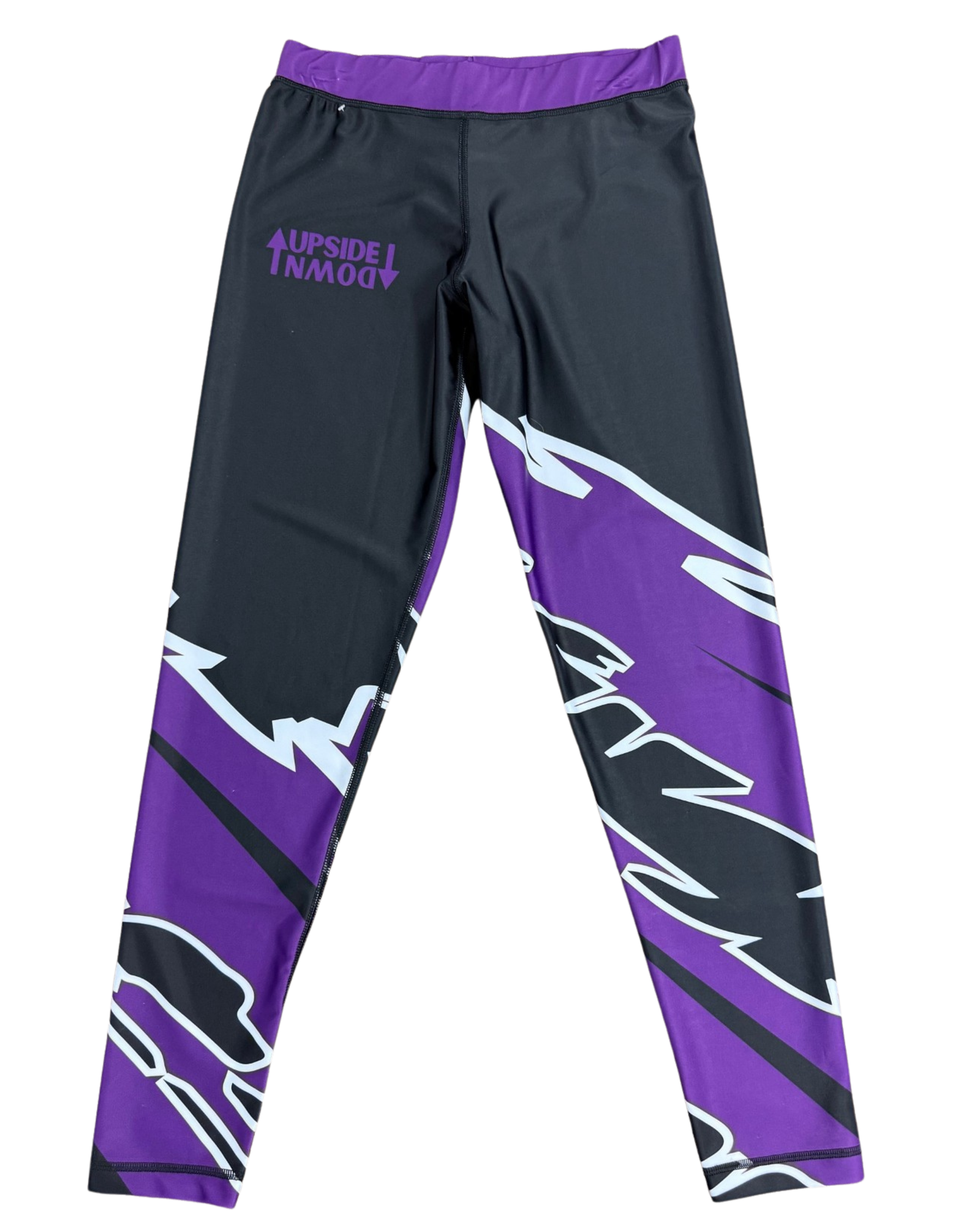 Purple Ranked Lightning Spats/Compression Leggings